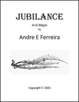 Jubilance in G Major piano sheet music cover